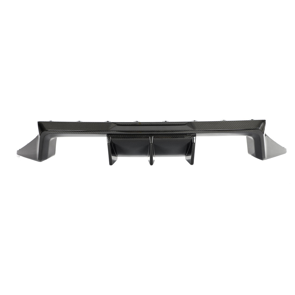BMW G87 M2 CARBON FIBRE DIFFUSER V2 - CT DESIGN-Diffuser-CT CARBON-CT Carbon - High-quality carbon fiber and gloss black aerodynamic parts for premium sports and luxury vehicles.