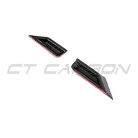 CONDUITS AVANT EN FIBRE DE CARBONE BMW G87 M2