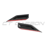 CONDUITS AVANT EN FIBRE DE CARBONE BMW G87 M2