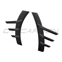 GARNITURE D'AILE LATÉRALE ARRIÈRE EN FIBRE DE CARBONE BMW G87 M2