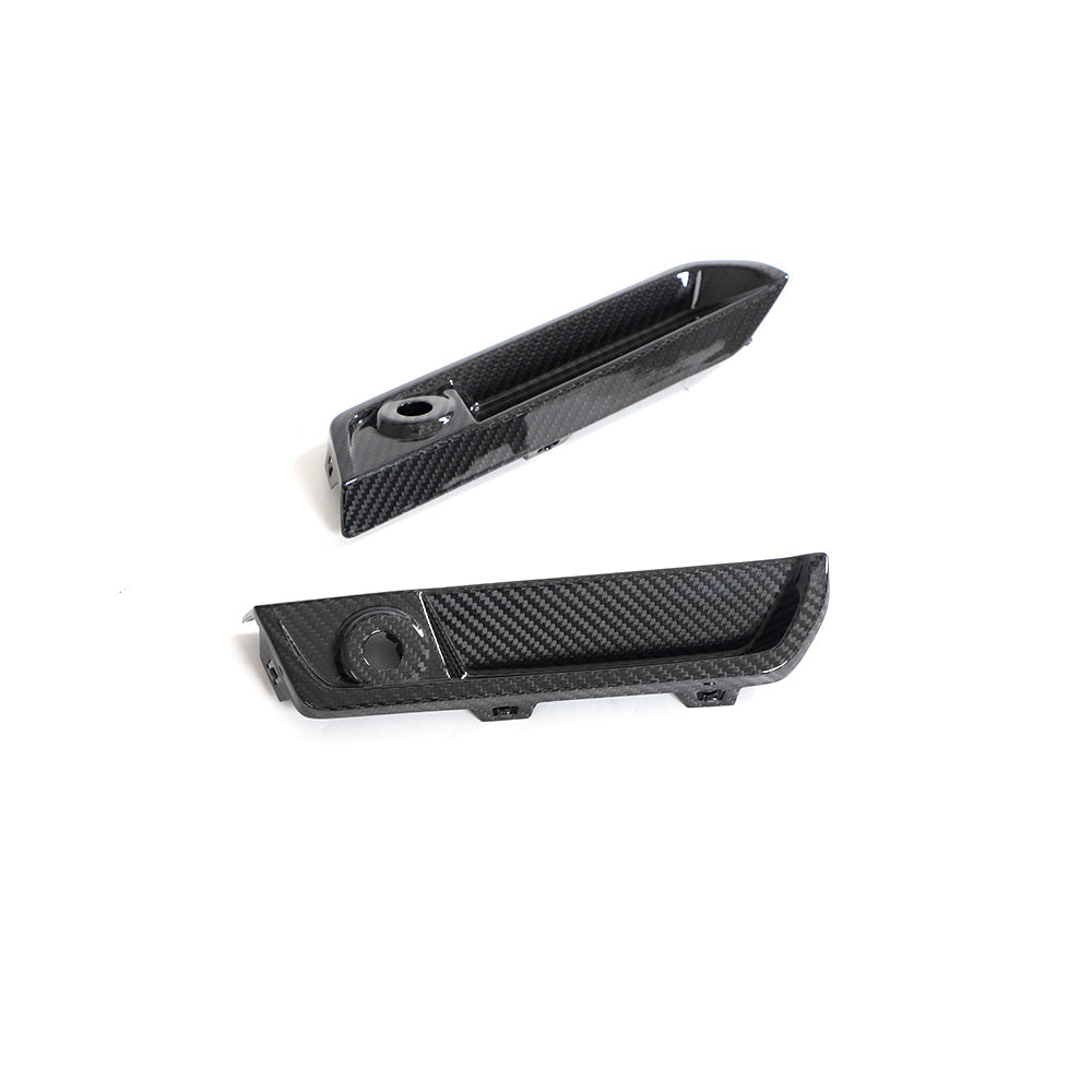 BMW G87 M2 CARBON FIBRE REFLECTOR DELETE - CT DESIGN-Accessories-CT CARBON-CT Carbon - High-quality carbon fiber and gloss black aerodynamic parts for premium sports and luxury vehicles.