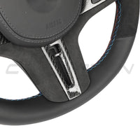 VOLANT PERSONNALISÉ À FOND PLAT EN ALCANTARA/CUIR BMW Gxx