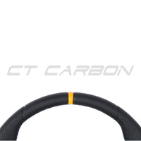 VOLANT PERSONNALISÉ À FOND PLAT EN CUIR BMW Gxx LCI