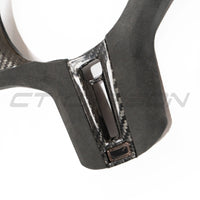 Garniture de volant en fibre de carbone pour BMW Gxx M - Chauffage + ACC