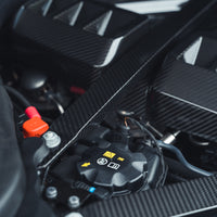 BMW M2 M3 & M4 G87/G80/G81/G82/G83 RENFORT DE SUPPORT DE MOTEUR EN FIBRE DE CARBONE