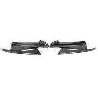 BMW M3 E92/E90 CARBON FRONT CANARD SPLITTERS - MP STYLE