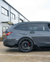 Jupes latérales noires brillantes pour BMW M3 G80 et G81 - Style MP