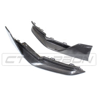 CT CARBON Vehicles & Parts BMW M3 G80/G81 CARBON FIBRE REAR BUMPER CORNERS - MP STYLE