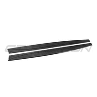 Jupes latérales en fibre de carbone préimprégnées pour BMW M3/M4 (F80 F82 F83) 2014-2020