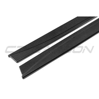Jupes latérales en fibre de carbone préimprégnées pour BMW M3/M4 (F80 F82 F83) 2014-2020
