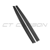Jupes latérales en fibre de carbone préimprégnées pour BMW M3/M4 (F80 F82 F83) 2014-2020
