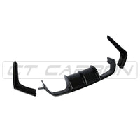 CT CARBON Splitter BMW M4 (F82) COUPE FULL GLOSS BLACK KIT