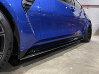 CT CARBON FULL KIT BMW M4 G82/G83 CARBON FIBRE SIDE SKIRT EXTENSIONS - CT DESIGN