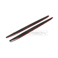 CT CARBON FULL KIT BMW M4 G82/G83 CARBON FIBRE SIDE SKIRT EXTENSIONS - CT DESIGN