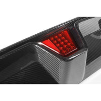 DIFFUSEUR EN FIBRE DE CARBONE PRÉ-IMPRIMÉ BMW M5 F90 2018-2024 - STYLE CS AVEC LED