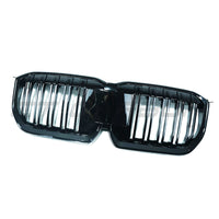 BMW U11 X1 2023+ GLOSS BLACK DOUBLE SLAT GRILLE