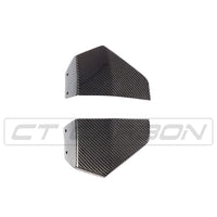 BLAK BY CT Vehicles & Parts BMW X3 G01 CARBON FIBRE CORNER SPLITTERS