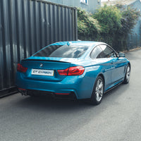 BMW SÉRIE 4 F32 KIT COMPLET NOIR BRILLANT (DOUBLE ÉCHAPPEMENT) - STYLE MP - BLAK BY CT CARBON