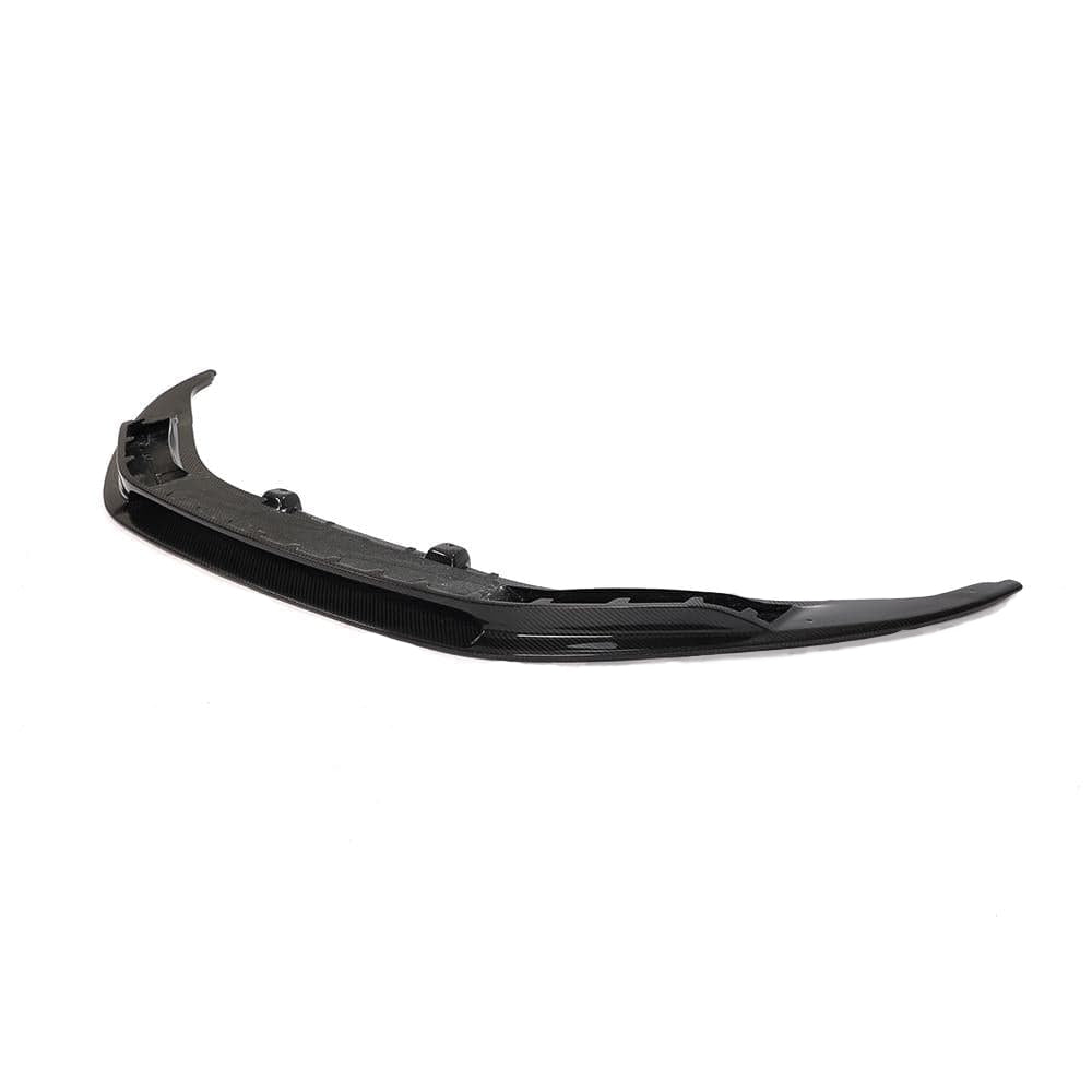 AUDI R8 V10 GEN 2 CARBON FIBRE SPLITTER - V STYLE-Splitter-CT CARBON-CT Carbon - High-quality carbon fiber and gloss black aerodynamic parts for premium sports and luxury vehicles.