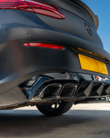MERCEDES C238 2017-2020 E-CLASS COUPE QUAD TIP DIFFUSER