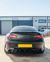 MERCEDES C238 2017-2020 E-CLASS COUPE QUAD TIP DIFFUSER