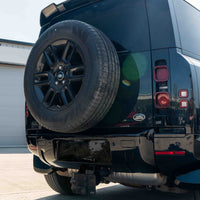 LAND ROVER DEFENDER L663 110 & 90 FRONT AND REAR GLOSS BLACK MIDDLE TRIM PACK-Kit-BLAK BY CT-CT Carbon - High-quality carbon fiber and gloss black aerodynamic parts for premium sports and luxury vehicles.