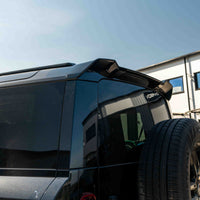 LAND ROVER DEFENDER L663 110 & 90 FRONT AND REAR GLOSS BLACK MIDDLE TRIM PACK-Kit-BLAK BY CT-CT Carbon - High-quality carbon fiber and gloss black aerodynamic parts for premium sports and luxury vehicles.