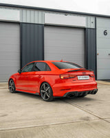 AUDI A3 S3 RS3 8V SALOON CARBON FIBRE SPOILER - V STYLE