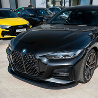 BMW 4 SERIES G22/G23 GLOSS BLACK SPLITTER - MP STYLE