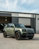 LAND ROVER DEFENDER L663 90 GARDE-BOUE À ARC LARGE NOIR BRILLANT
