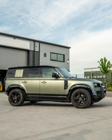 LAND ROVER DEFENDER L663 90 GARDE-BOUE À ARC LARGE NOIR BRILLANT