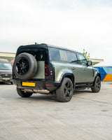 LAND ROVER DEFENDER L663 90 GARDE-BOUE À ARC LARGE NOIR BRILLANT