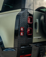 ENSEMBLE DE GARNITURES ANTI-RAYURES NOIR BRILLANT LAND ROVER DEFENDER L663 110