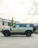 LAND ROVER DEFENDER L663 90 GARDE-BOUE À ARC LARGE NOIR BRILLANT