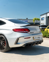 SPOILER EN CARBONE POUR MERCEDES C63/C63S W205 COUPÉ - STYLE DUCKTAIL PS