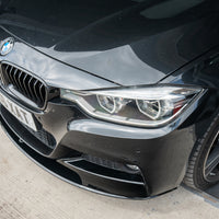 BMW SÉRIE 3 F30/F31 SPLITTER NOIR BRILLANT - STYLE MP - BLAK BY CT CARBON