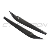 BMW F15/F16 X5/X6 2014-2018 CARBON FIBRE HEADLIGHT EYEBROWS
