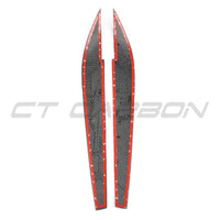 BMW F15/F16 X5/X6 2014-2018 CARBON FIBRE HEADLIGHT EYEBROWS