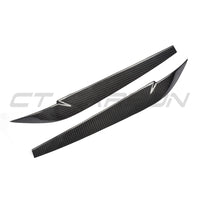 BMW F15/F16 X5/X6 2014-2018 CARBON FIBRE HEADLIGHT EYEBROWS