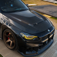BMW G42 2 SERIES & G87 M2 CARBON FIBRE FRONT BONNET/HOOD - CT DESIGN