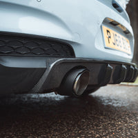 HYUNDAI I30N CARBON FIBRE EXHAUST TIPS