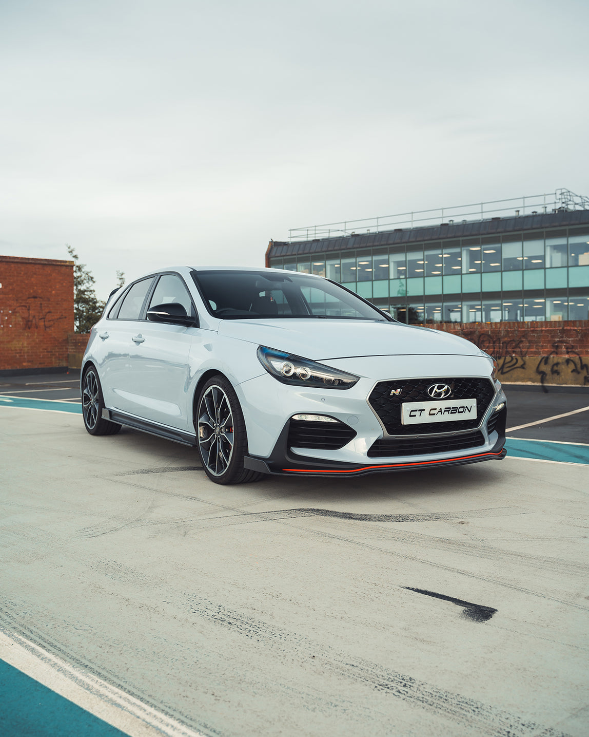 HYUNDAI i30N CARBON FIBRE KIT (PRE-FACELIFT) - CT DESIGN-Kit-CT CARBON-CT Carbon - High-quality carbon fiber and gloss black aerodynamic parts for premium sports and luxury vehicles.