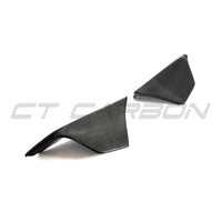 TOYOTA SUPRA 2020+ A90 CARBON FIBRE FRONT BUMPER CORNERS