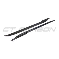 PORSCHE 992 CARRERA 2018+ CARBON FIBRE SIDE SKIRTS V2