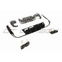 MERCEDES C238 2017-2020 E-CLASS COUPE QUAD TIP DIFFUSER