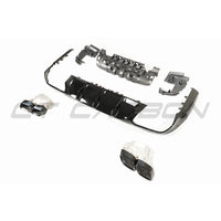 MERCEDES C238 2017-2020 E-CLASS COUPE QUAD TIP DIFFUSER