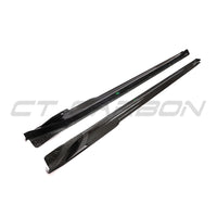PORSCHE 911 991.2 GTS 2017-2019 CARBON FIBRE SIDE SKIRT EXTENSIONS