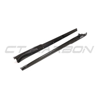PORSCHE 911 991.2 GTS 2017-2019 CARBON FIBRE SIDE SKIRT EXTENSIONS