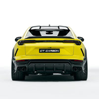 LAMBORGHINI URUS CARBON FIBRE ROOF SPOILER - CT DESIGN-Spoiler-CT CARBON-CT Carbon - High-quality carbon fiber and gloss black aerodynamic parts for premium sports and luxury vehicles.