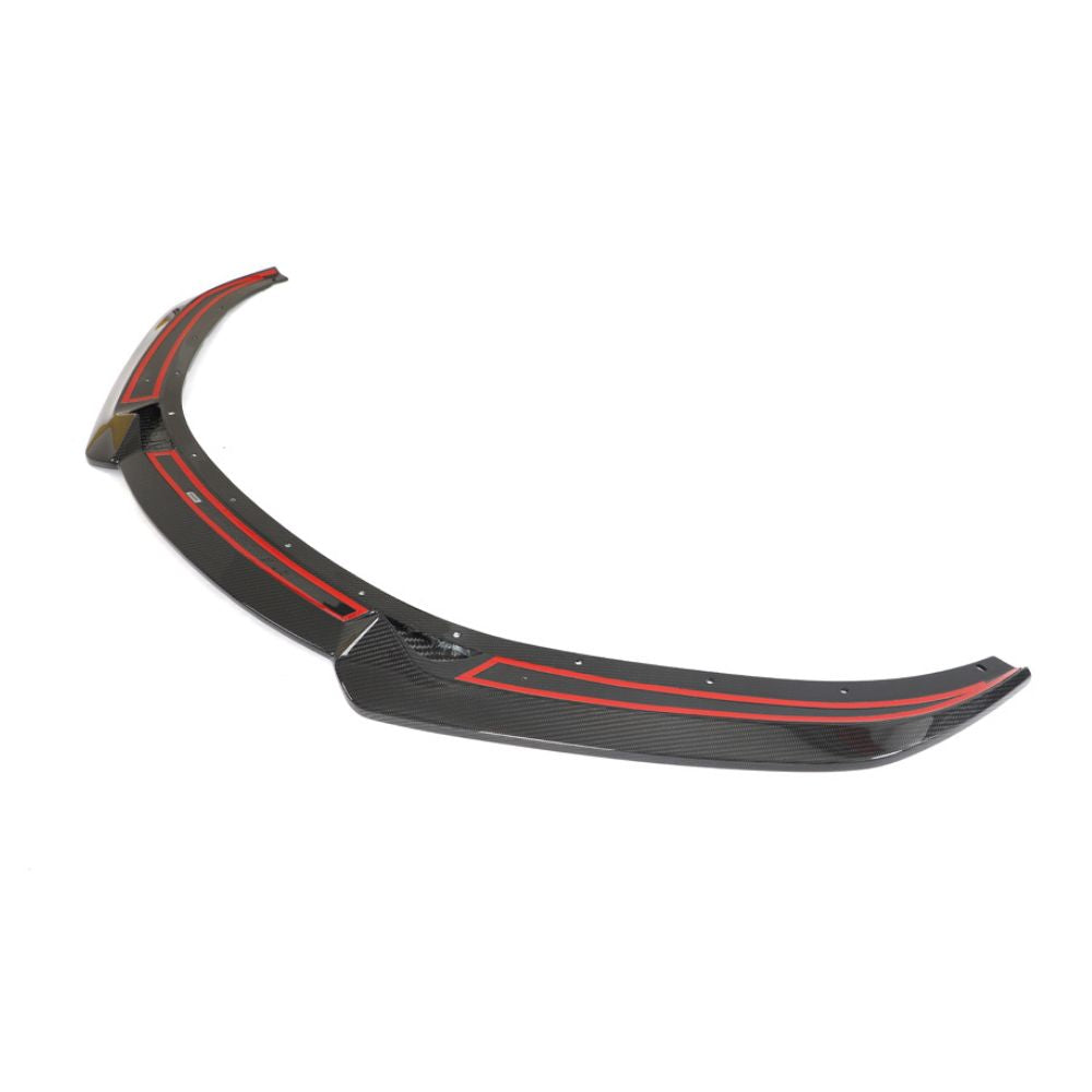 LOTUS EMIRA CARBON FIBRE FRONT SPLITTER - CT DESIGN-Splitter-CT CARBON-CT Carbon - High-quality carbon fiber and gloss black aerodynamic parts for premium sports and luxury vehicles.